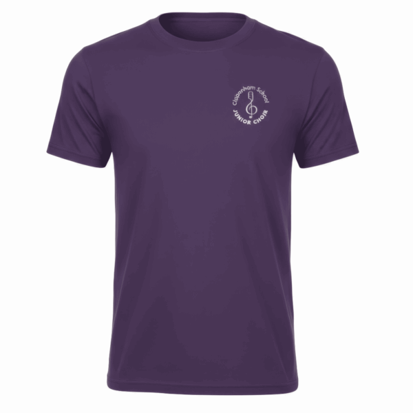 Cippenham Choir T-shirt Purple